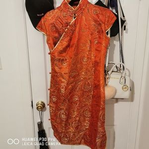 Chinese Handmade Traditional Dress-Qi Pao SZ S